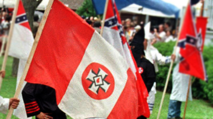 KKK flag on Florida home prompts neighborhood outrage