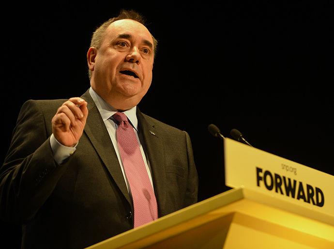Scotland's First Minister and Scottish National Party (SNP) leader Alex Salmond (Reuters / Russell Cheyne)