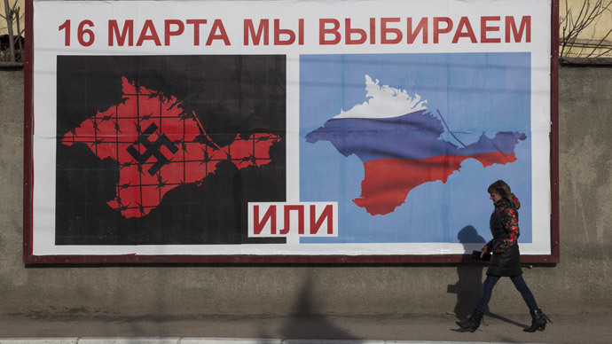 Crimea parliament declares independence from Ukraine ahead of referendum