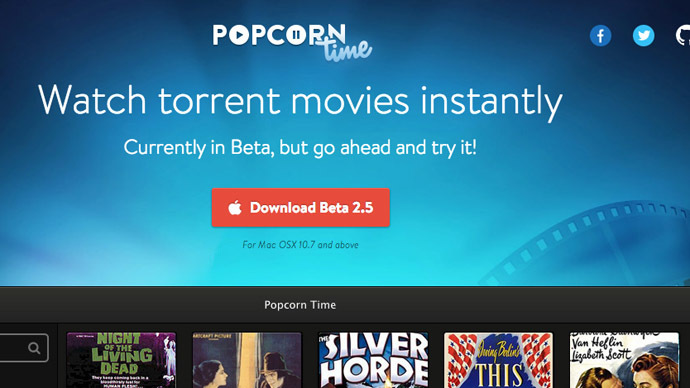 Popcorn time watch hot sale