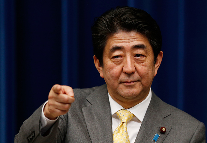 Japan's Prime Minister Shinzo Abe (Reuters / Issei Kato)