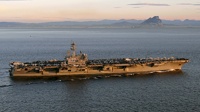 US aircraft carrier extends stay in Mediterranean amidst Ukraine tensions
