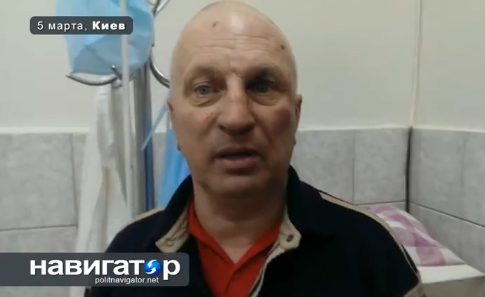 Journalist Sergey Rulev (screenshot from youtube by user Polit Navigator)