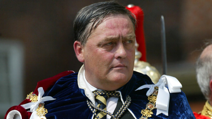 Britain's Duke of Westminster Gerald Cavendish Grosvenor.(AFP Photo / Toby Melville)