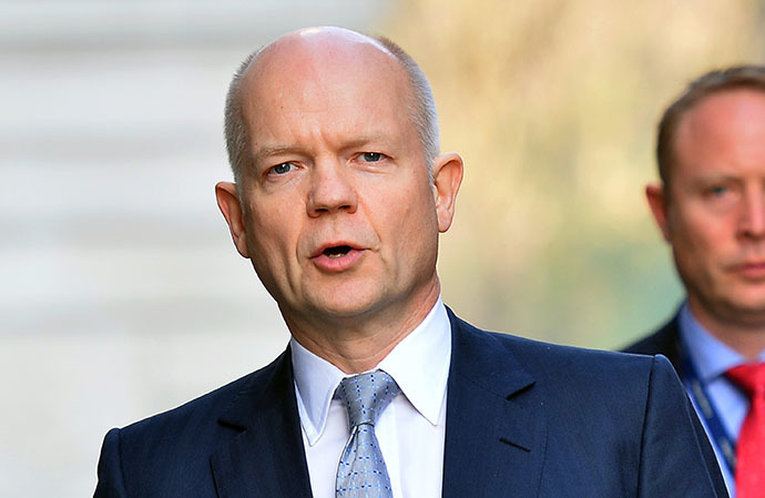 British Foreign Secretary William Hague (AFP Photo / Ben Stansall)
