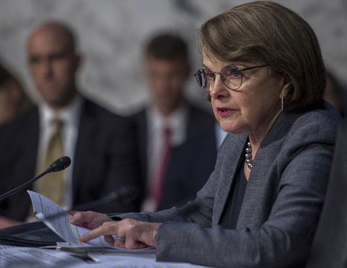 US Senator Diane Feinstein.(AFP Photo / Paul J. Richards )