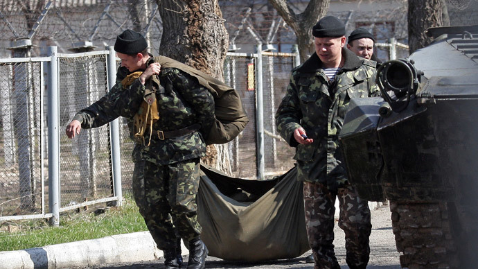 Only 11% of Ukrainian soldiers opted to quit Crimea