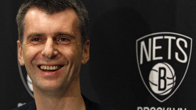 Tycoon Prokhorov denies sanctions link to US basketball club ownership move to Russia