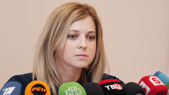 Crimean chief prosecutor Natalia Poklonskaya ‘wanted’ by Ukraine's security service