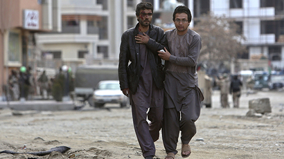 At least 6 dead as suicide bomber strikes outside Interior Ministry in Kabul