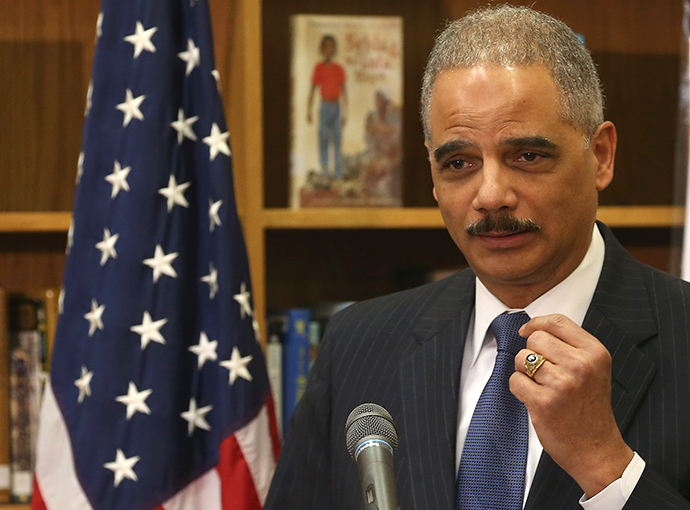 Attorney General Eric Holder (AFP Photo / Mark Wilson)