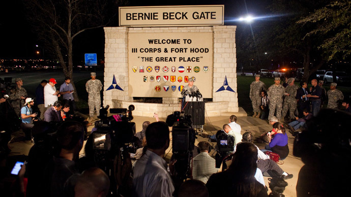 Shooter among 4 dead in Fort Hood spree, 16 people injured