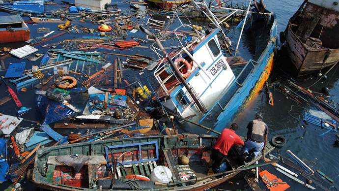 Chile earthquakes 2014