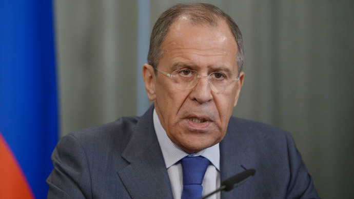 Russian Foreign Minister Sergey Lavrov (RIA Novosti / Grigoriy Sisoev)