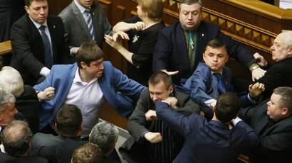 Ukraine on brink of civil war after blood was spilt in east – Yanukovich