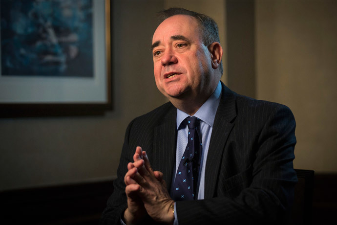 First Minister of Scotland Alex Salmond (Reuters / Brendan McDermid)