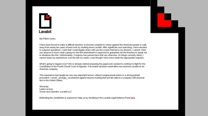 Snowden’s email provider Lavabit loses federal appeal