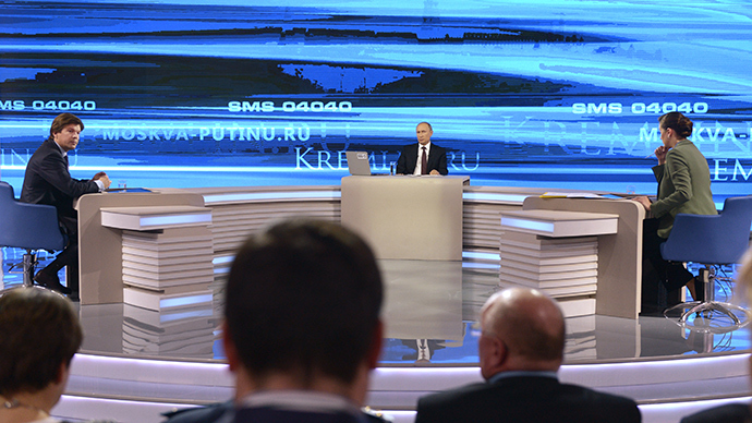 Putin: 'Nonsense - no Russian troops, special services in east Ukraine'