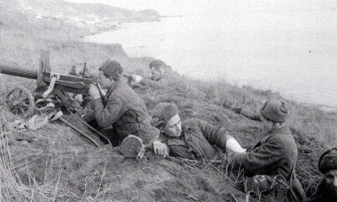 Coastal position of Soviet troops, Battle of Sevastopol