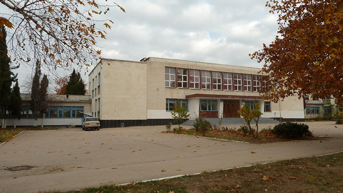 The building of Sevastopol school#5 (Image from wikimapia.org)