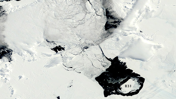 NASA worried by unusually big iceberg six times the size of Manhattan (PHOTO, VIDEO)