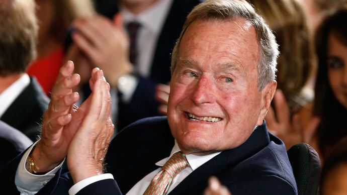 Former President George H. W. Bush.(Reuters / Kevin Lamarque)
