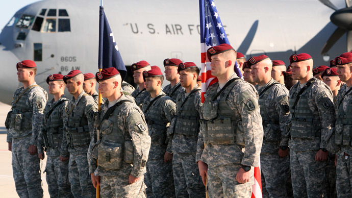 US soldiers arrive in Lithuania to ‘reassure’ NATO allies amid Ukrainian crisis