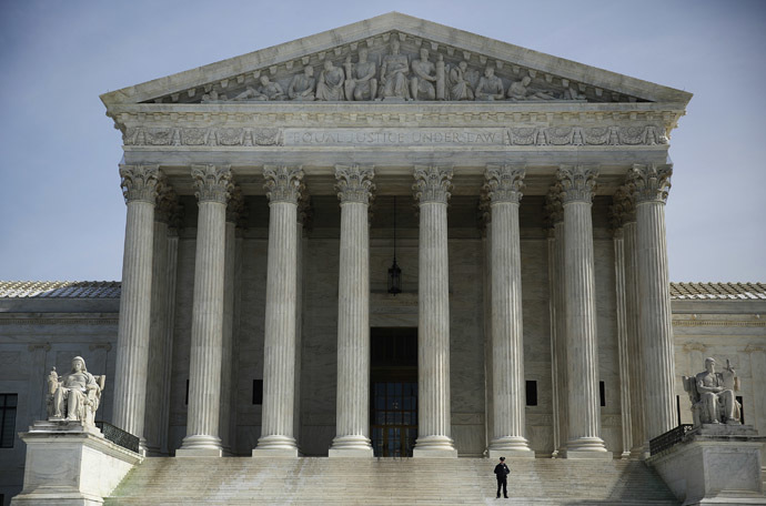 The exterior of the U.S. Supreme Court is seen in Washington (Reuters/Gary Cameron)