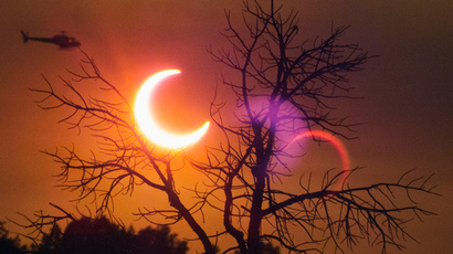#DontLookAtTheSun: Final 2014 solar eclipse stuns N. America (PHOTOS, VIDEO)