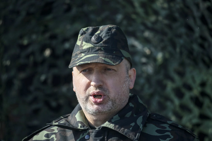 Ukraineâs acting President Aleksandr Turchinov (Reuters/Gleb Garanich)