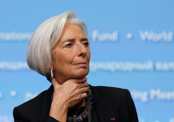 International Monetary Fund (IMF) Managing Director Christine Lagarde (Reuters / Gary Cameron)