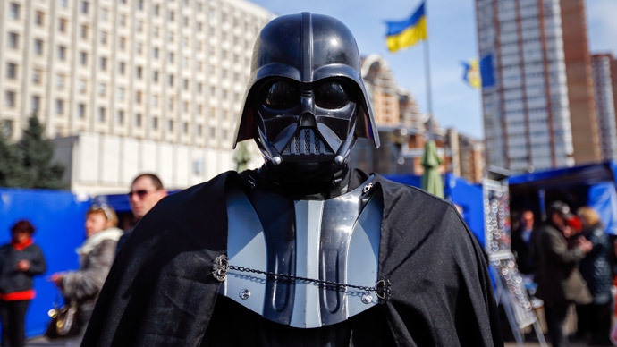 Dark side of Ukraine’s election: Darth Vader runs for mayor in Kiev, Odessa