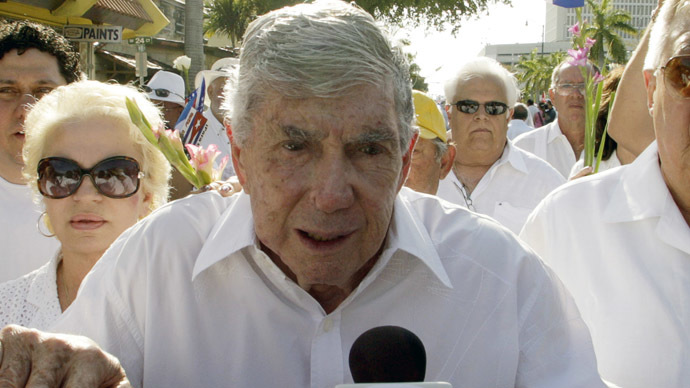 Cuban exile and former CIA operative Luis Posada Carriles (Reuters/Joe Skipper)