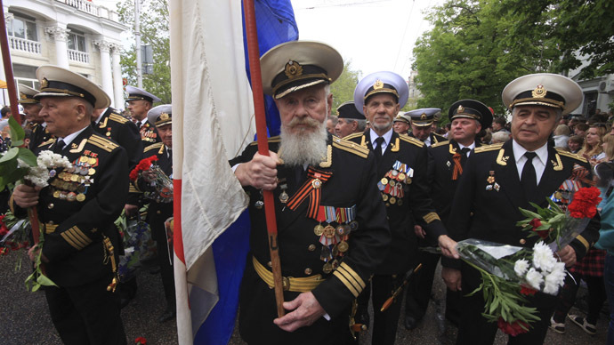 Navy, jets, air show: Sevastopol marks V-Day, 70 years of liberation from Nazis (VIDEO)