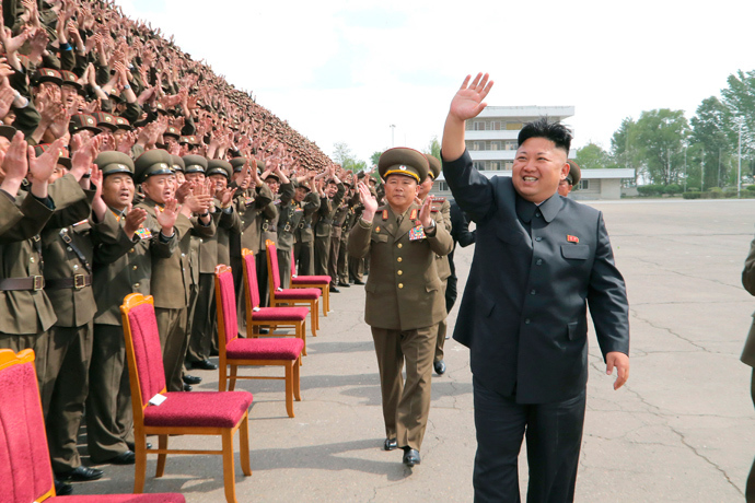 North Korean leader Kim Jong Un (Reuters / KCNA)