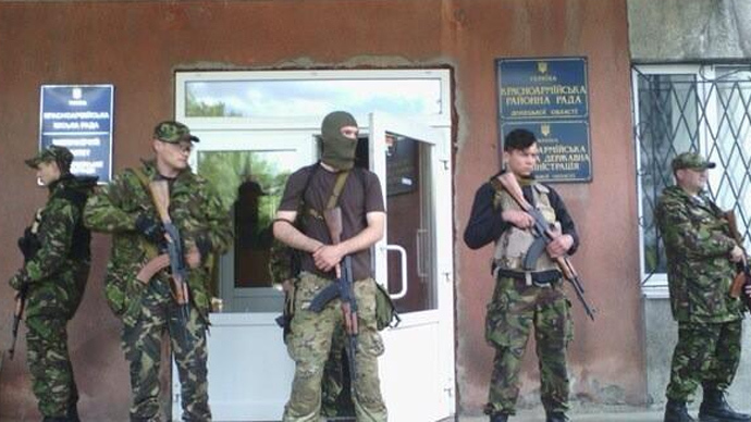 Fatalities, injuries in Ukraine's Krasnoarmeysk as national guards open fire