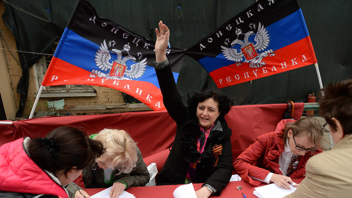 Donetsk People's Republic asks Moscow to consider its accession into Russia