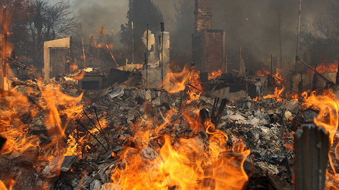 Arson investigation underway as fires continue to ravage Southern California