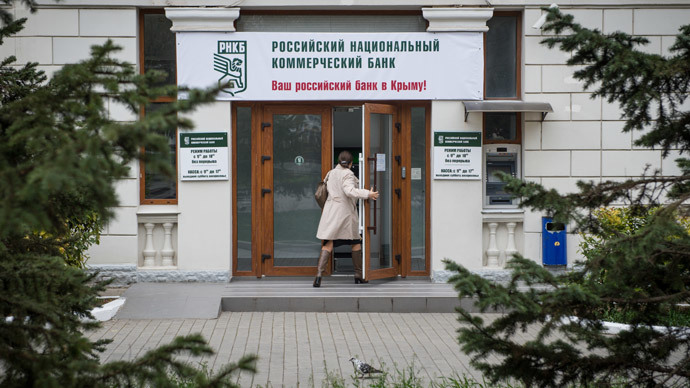 Crimea's biggest banks switch to Sberbank payment system