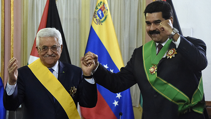 Venezuela signs deal to provide Palestinian Authority with oil