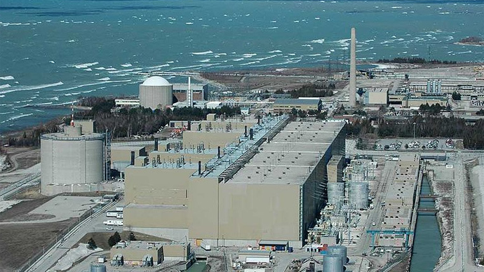 Michigan protests plan to store millions of gallons of nuclear waste next to the Great Lakes