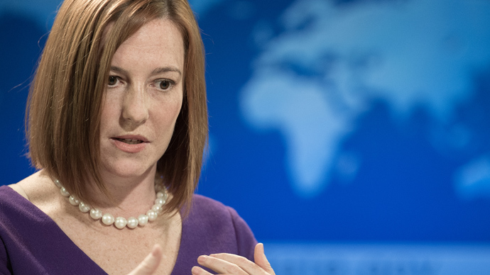 US State Department spokeswoman Jen Psaki (AFP Photo / Paul J. Richards)