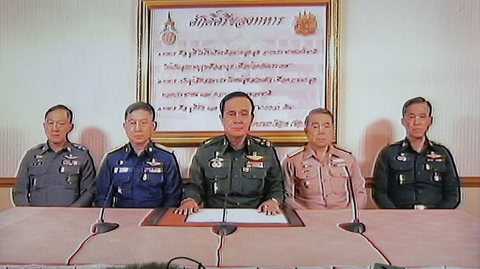 Thailand army detains ousted PM and her relatives to ‘organise matters in the country’