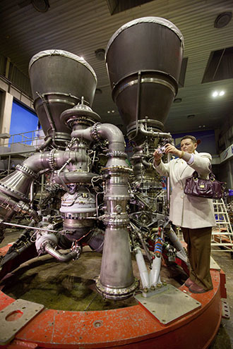 RD-180 rocket engine assembled at Energomash (RIA Novosti / Iliya Pitalev)