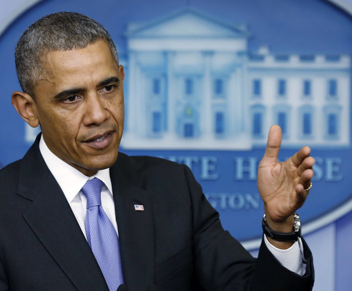 U.S. President Barack Obama. (Reuters/Larry Downing)