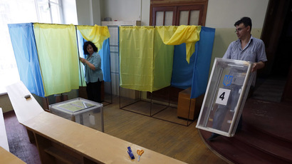 Ukrainian oligarch Poroshenko leading pres race with over 50% votes