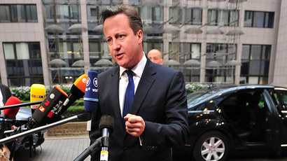 Cameron says Brussels ‘too big & too interfering’ in wake of EU elections
