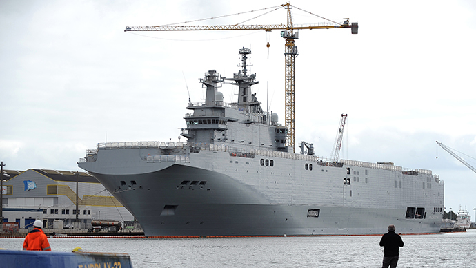 US lawmakers urge France to sell Mistral warships to NATO, not Russia