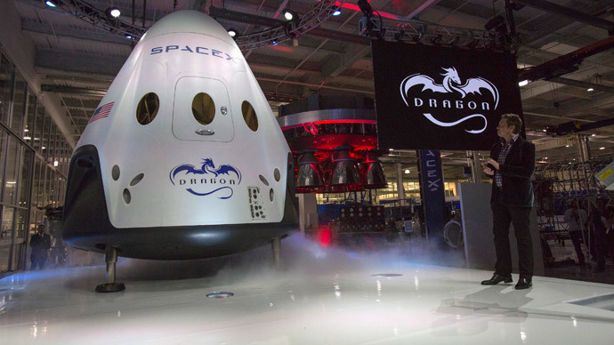 SpaceX founder unveils his 'future of space travel' capsule