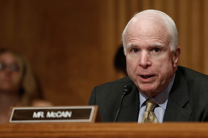 Sen. John McCain (Win McNamee / Getty Images / AFP)